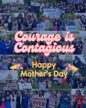 Image post by @momsrising on Instagram