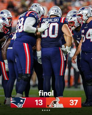 Image post by @patriots on Instagram