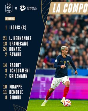 Image post by @equipedefrance on Instagram