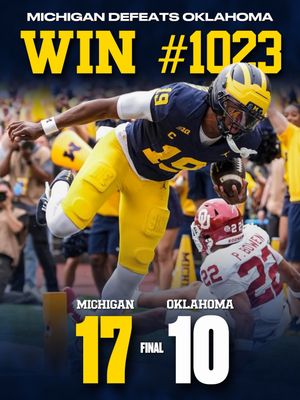 Image post by @michigan__football on Instagram