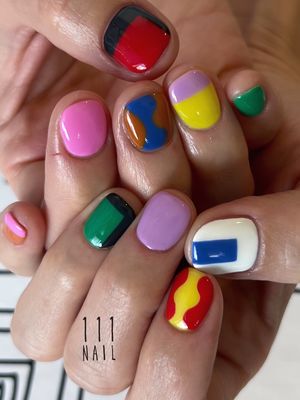 Image post by @111nail_omotesando on Instagram