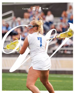 Image post by @carmelgirlslax on Instagram