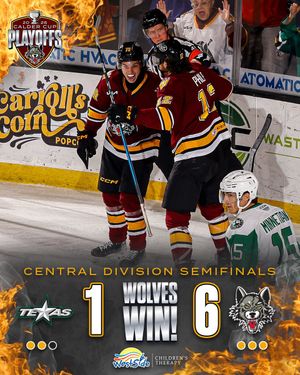 Image post by @Chicago_Wolves on Twitter