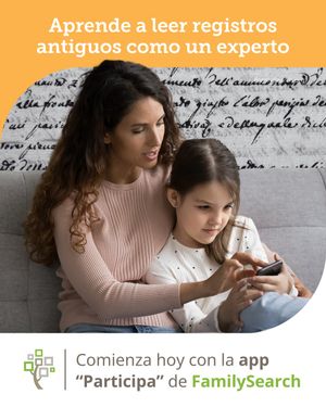 Image post by @familysearchesp on Instagram