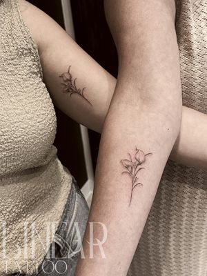 Image post by @christina.lineartattoo on Instagram