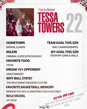 Image post by @ballstatewbb on Instagram