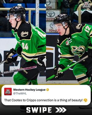 Image post by @westernhockeyleague on Instagram