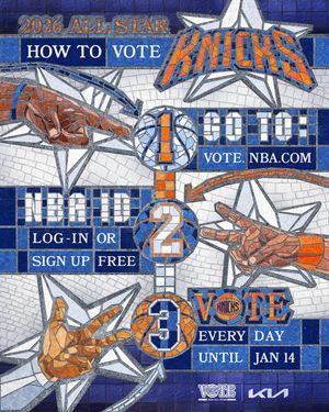 Image post by @nyknicks on Twitter