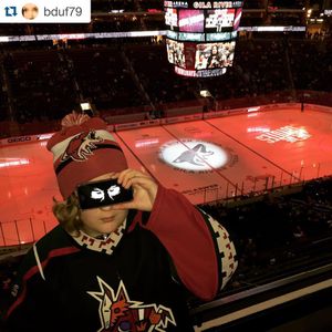 Image post by @arizonacoyotes on Instagram
