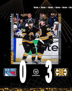 Image post by @NHLBruins on Twitter/X