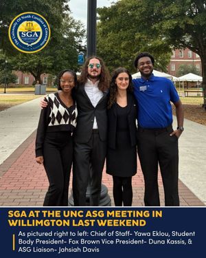 Image post by @uncg.sga on Instagram