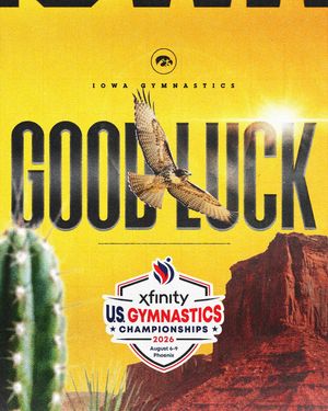 Image post by @iowagymnastics on Instagram