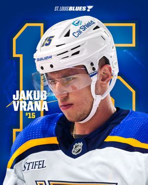 Image post by @StLouisBlues on Twitter/X