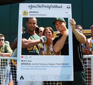 Image post by @athletics on Instagram