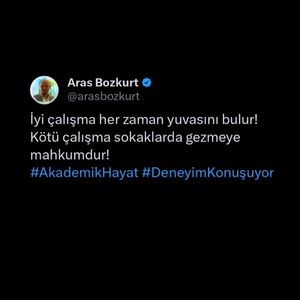 Image post by @arasbozkurt.phd on Instagram