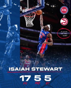Image post by @DetroitPistons on Twitter