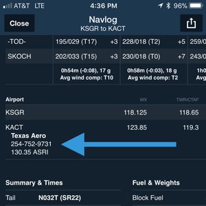 Image post by @foreflight on Instagram