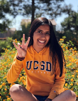 Image post by @UCSDAdmissions on Twitter