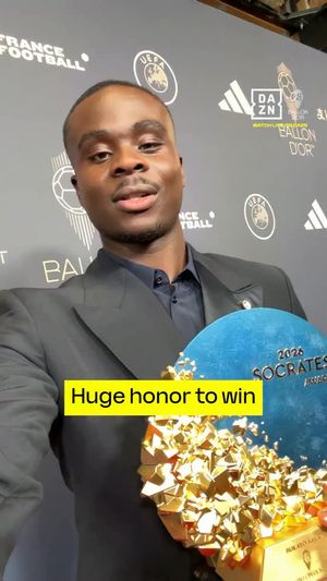 Image post by @daznfootball on Instagram