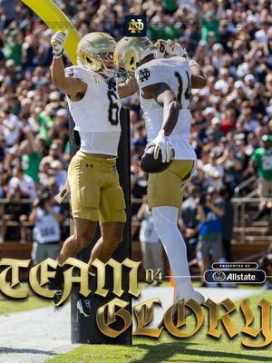 Image post by @ndfootball on Instagram