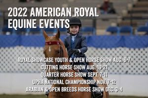 Image post by @UphaAmericanRoyalNationalChampionshipHorseShow on Facebook