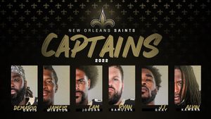 Image post by @Saints on Twitter