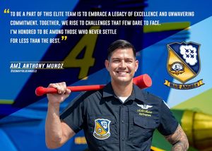 Image post by @usnavyblueangels on Instagram