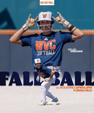 Image post by @West Valley College Softball on Facebook