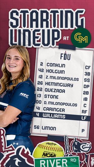 Image post by @FDUKnightsSB on Twitter