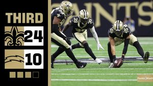Image post by @Saints on Twitter