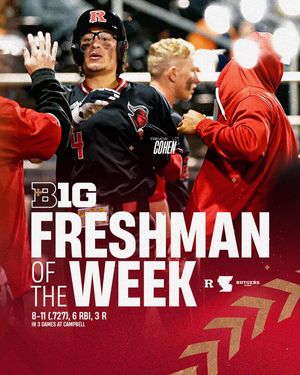 Image post by @rutgersbaseball on Instagram