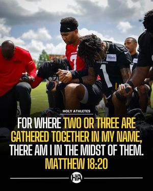Image post by @holy.athletes on Instagram