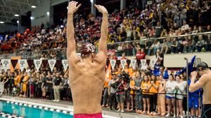 Image post by @AggieSwimDive on Twitter