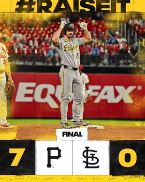 Image post by @Pirates on Twitter