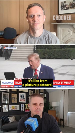 Image post by @podsaveamerica on Instagram