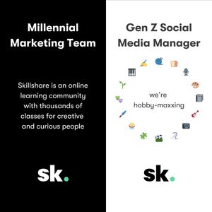 Image post by @skillshare on Instagram