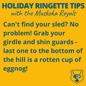 Image post by @muskokaroyals on Facebook