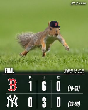 Image post by @NESN on Twitter/X