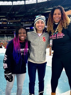 Image post by @BlackGirlHockey on Twitter