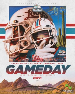 Image post by @UNMLoboFB on Twitter