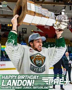 Image post by @everett_silvertips on Instagram