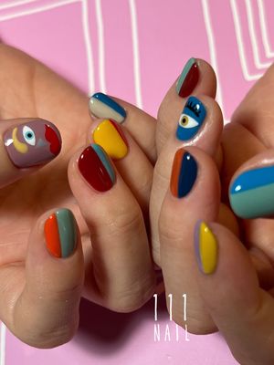 Image post by @111nail_omotesando on Instagram