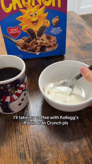 Video post by @KelloggsRaisinBran on Facebook