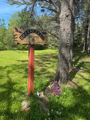 Image post by @breezypointcabins on Facebook
