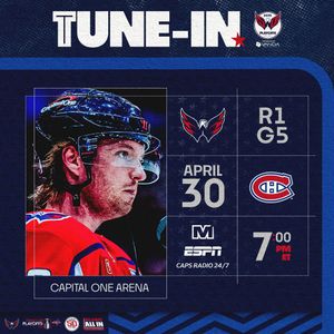 Image post by @Capitals on Twitter