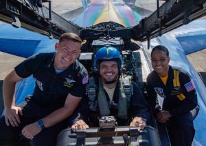Image post by @usnavyblueangels on Instagram