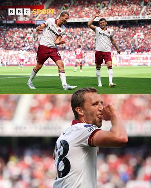 Image post by @BBCSport on Twitter/X