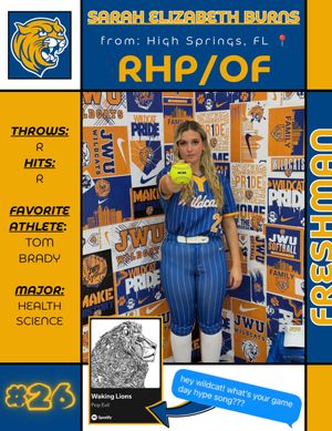 Image post by @jwusoftball on Instagram
