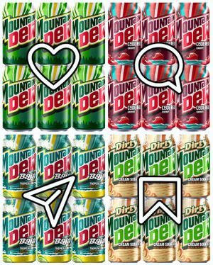 Image post by @mountaindew on Instagram