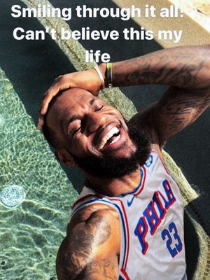 Image post by @sixers on Instagram